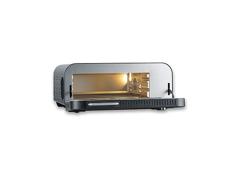 Horno de pizza - Severin PG 8575, 2000 W, 18 l, Negro