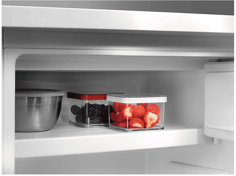Nevera pequeña - AEG RTB411E1AW, 13 Litros, Altura 845 mm, Capacidad 120 l, Blanco