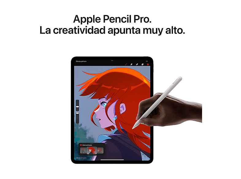 Tablet - Apple MNXD3TY/A, 128 GB, Gris espacial, 11 " Retina, 8 GB RAM, Chip M2 de Apple, Tablet iOS