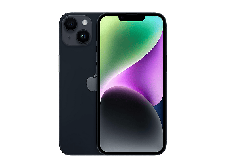 Smartphone - Apple iPhone 14, Negro, Móvil iOS, 128 GB, 6 GB RAM, 6,1 " Super Retina XDR, Chip A15 Bionic, 3239 mAh