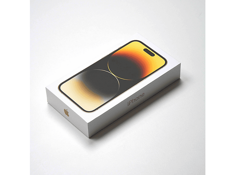 Smartphone - Apple iPhone 14 Pro, Oro, Móvil iOS, 128 GB, 6 GB RAM, 6,1 " OLED, Ceramic Shield, 120 Hz, Recubrimiento oleofóbico, Anti-huellas