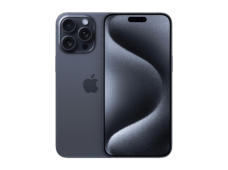 Smartphone - Apple 1561373 IPHONE 15 PRO MAX BLUE 512GB-YPT, Azul, Móvil iOS, 8 GB RAM, 6,7 " Pantalla OLED Super Retina XDR