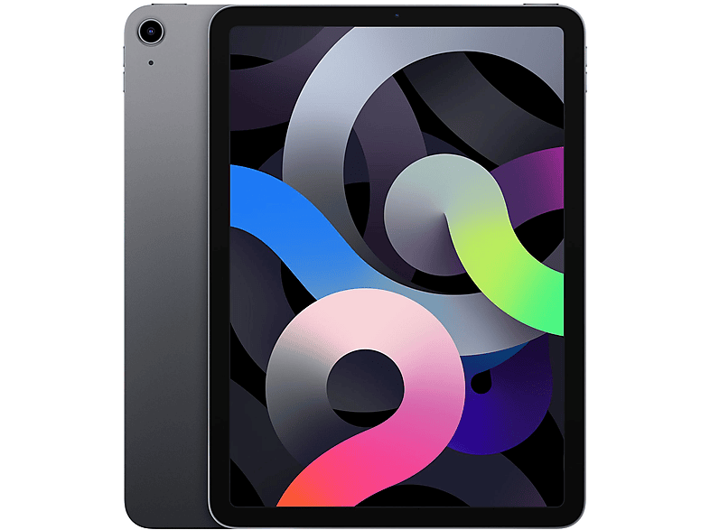 Tablet - Apple iPad Air, 64 GB, Gris, 10,9 " UHD 4K, 4 GB RAM, Apple, A14, Tablet iPadOS