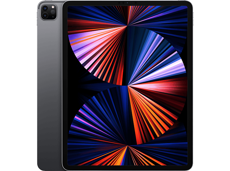 Tablet - Apple MHNK3TY/A IPAD PRO 12.9 WIFI 512GB SPACE GRAY, Gris espacial, 12,9 " Retina, 8 GB RAM, Apple M1, Tablet iOS