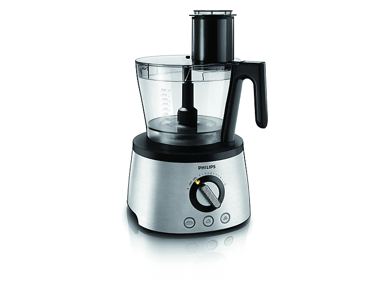 Robot de cocina - Philips HR7778/00, 1300 W, Acero inoxidable