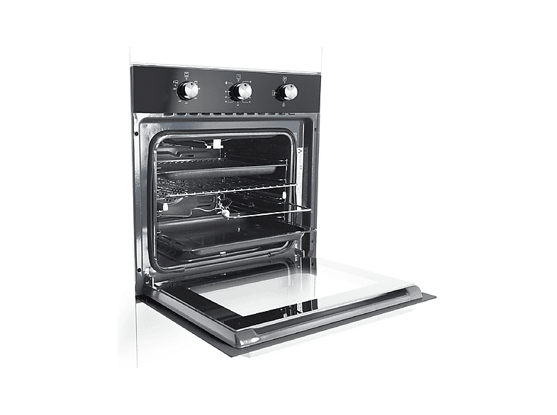 Horno multifunción - Alpha NEPTUNO ELITE GAS, 62 l, 60 cm, Negro