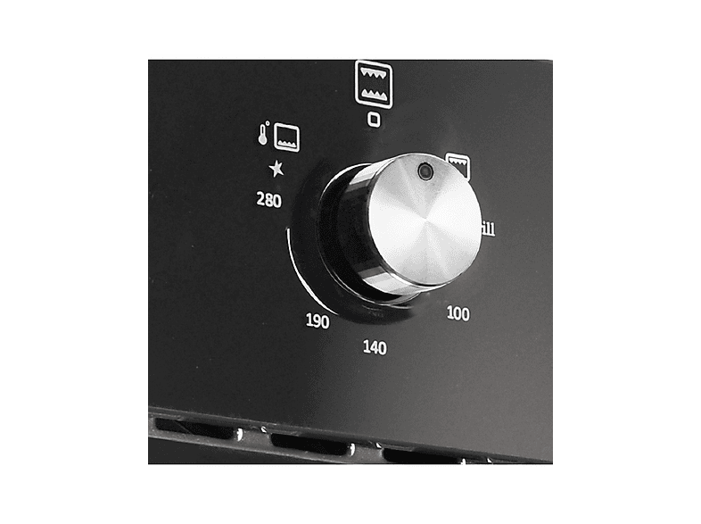 Horno multifunción - Alpha NEPTUNO ELITE GAS, 62 l, 60 cm, Negro