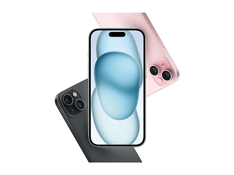 Smartphone - Apple iPhone 15 6.1" 128GB, Rosa, Smartphone iOS, 6,1 " OLED Super Retina XDR, Chip A16 Bionic, 3350 mAh