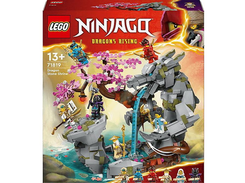 Juego de construcción - LEGO NINJAGO® Santuario de Piedra del Dragón Juego de aventuras y juguete ninja 71819, edad recomendada: 13 año(s)
