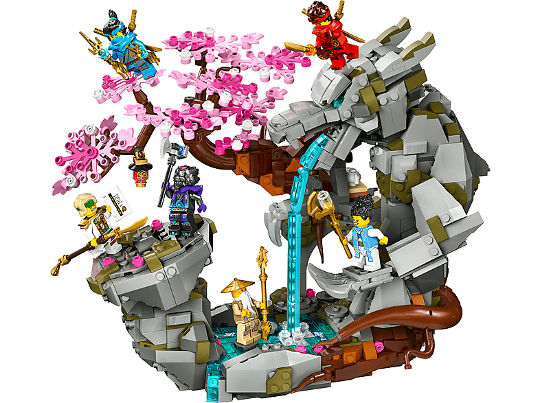 Juego de construcción - LEGO NINJAGO® Santuario de Piedra del Dragón Juego de aventuras y juguete ninja 71819, edad recomendada: 13 año(s)