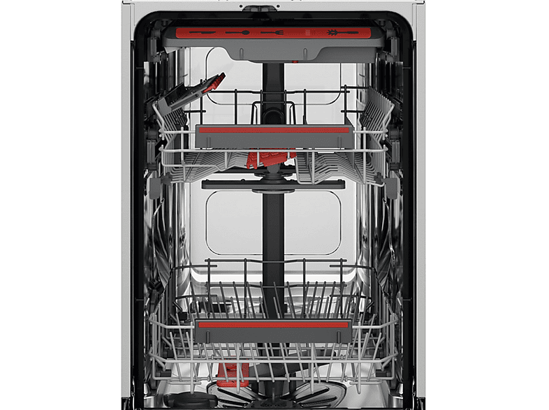 Lavavajillas libre instalación 45 cm - AEG FFB73527ZM, 10 servicios, 9 programas, 446 mm, INOX