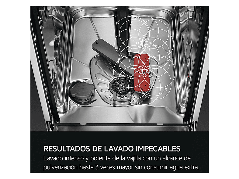 Lavavajillas libre instalación 60 cm - AEG Serie 6000 SatelliteClean FFB53627ZM, 13 servicios, 8 programas, 600 mm, INOX