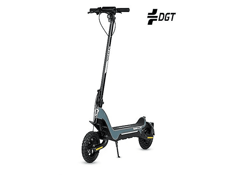 Patinete eléctrico - Ecoxtrem VORTEX GREY Homologado, Pot. máx. 1000 W, Carga máx. 120 kg, 50km autonomía, 15000 mAh, Gris Oscuro