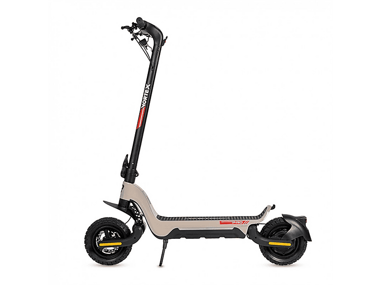 Patinete eléctrico - Ecoxtrem VORTEX CREAM Homologado, Pot. máx. 1000 W, Carga máx. 120 kg, 50km autonomía, 15000 mAh, Beige