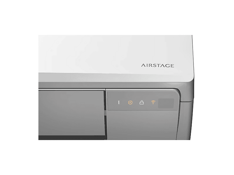 Aire acondicionado Split 2 x 1 - Fujitsu ASY25U2MI-KN 3NGF0140, 2150 fg/h, Función Inverter, Blanco