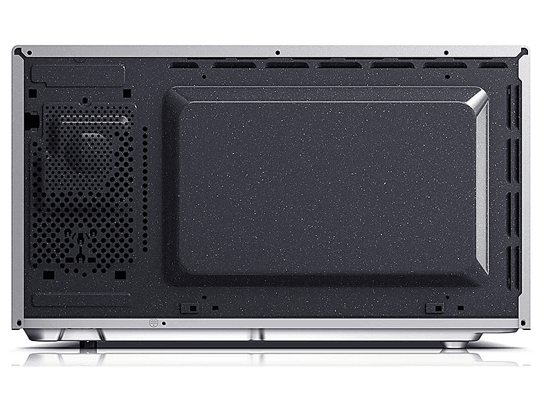 Microondas - Sharp YC-MG81E-S, 1450 W, 11 potencia, 28 l, Negro, Gris