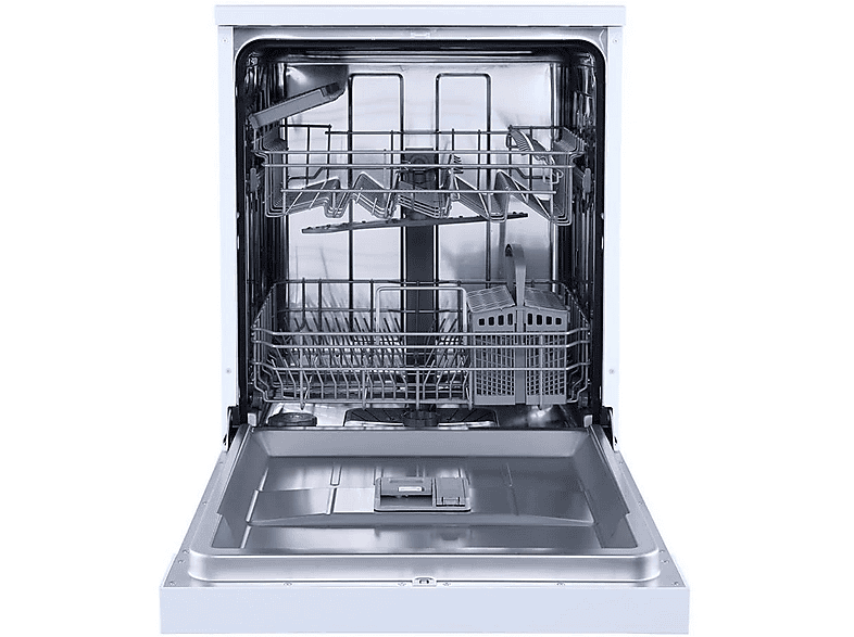 Lavavajillas libre instalación 60 cm - Hisense HS622E10W, 13 servicios, 7 programas, 598 mm, Blanco