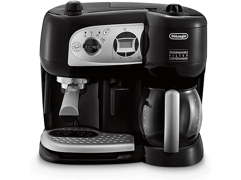 Cafetera express - Delonghi BCO264.1, 1750 W, 10 tazas, Inox