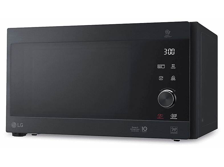 Microondas - LG MH6565CPW, 25 l, Negro