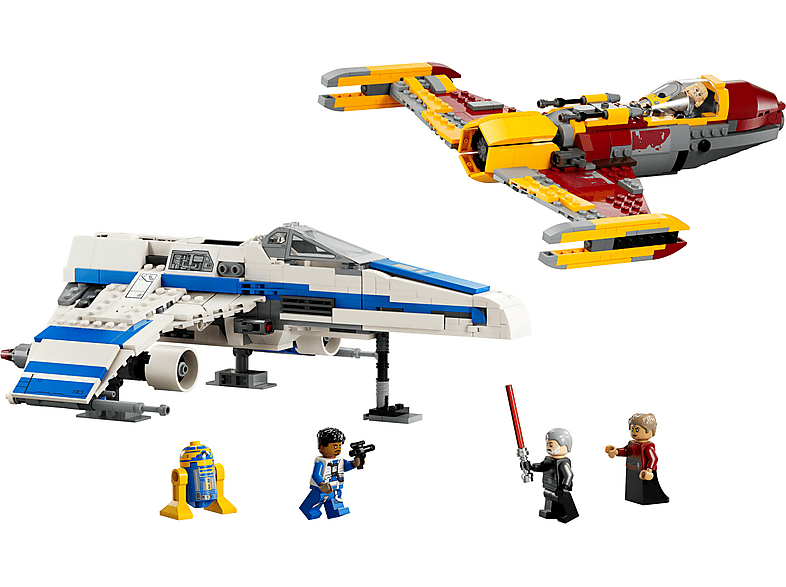 Juego de construcción - LEGO LEGO® Star Wars™ 75364 Ala-E de la Nueva República vs. Caza Estelar de Shin Hati (1056 piezas)