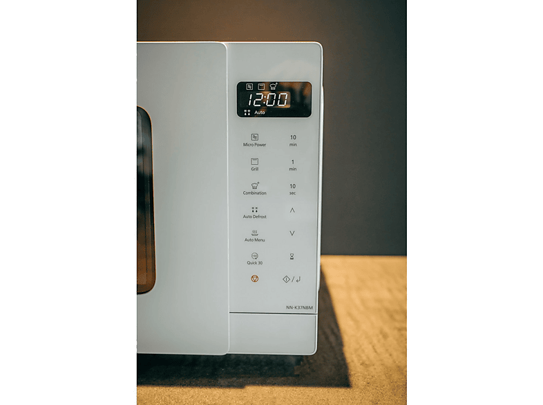 Microondas - Panasonic PAN NN-K35NW MEPG Mikrowelle, 900 W, 5 potencia, 24 l, Blanco