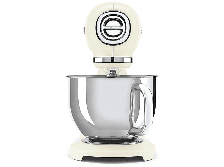Robot de cocina - Smeg SMF03CREU CREMA, 800 W, 4,8 l