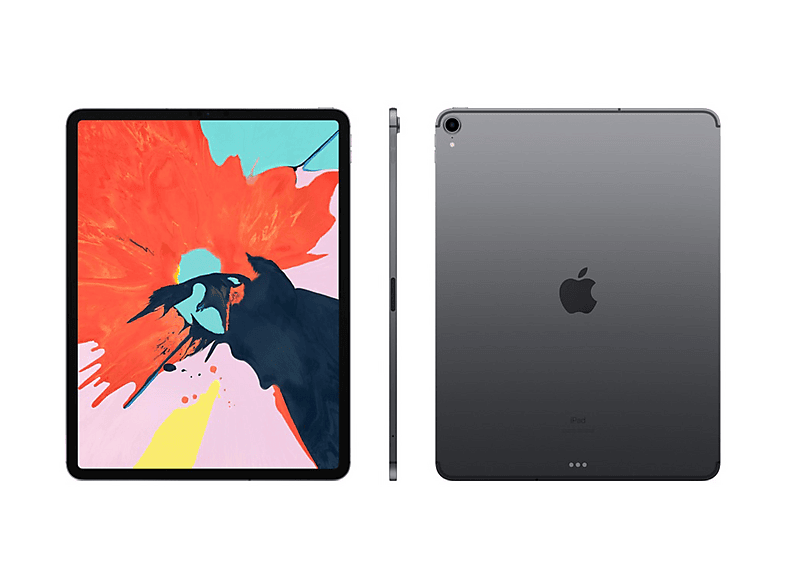 Tablet - Apple iPad Pro, 1,02 TB, Gris, 12,9 ", 1 TB RAM, Apple, A12X, Tablet iOS