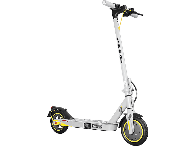 Patinete eléctrico - Mascooter S1 Reckeless, Pot. máx. 600 W, Carga máx. 100 kg, 20 km autonomía, 5200 mAh, Grey