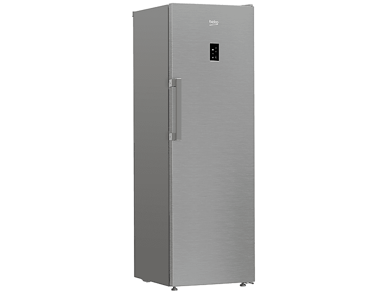 Congelador vertical - Beko B3RFNE314XB, 313 l, 186,5 cm, Color Inox