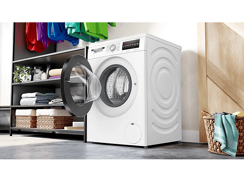 Lavadora carga frontal - Bosch WUU28T68ES, 9 kg, Blanco