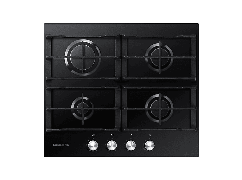 Placa de gas - Samsung NA64H3010AK, 4 zonas, 60 cm, Negro