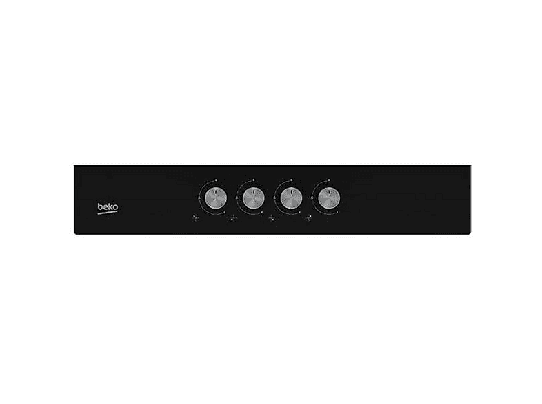 Placa de gas - Beko HI 64220 S, 4 zona(s) zonas, 580 mm, Negro