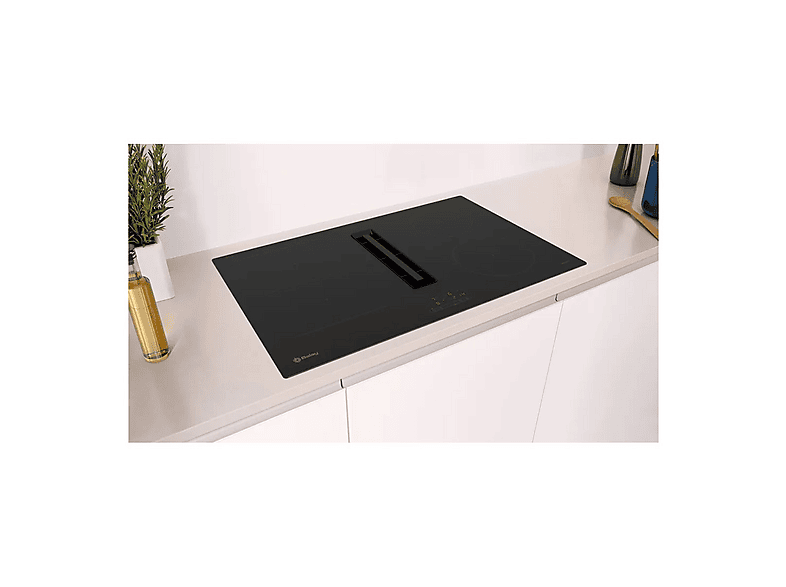 Placa de inducción - Balay 3EBC983ER, 4 zonas, 802 mm, Negro
