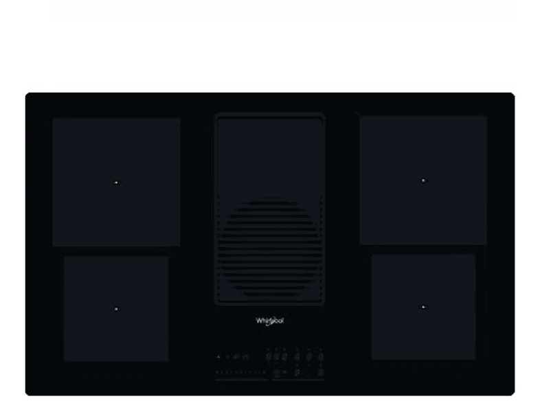 Placa de inducción - Whirlpool 305178999, 4 zona(s) zonas, 830 mm, Black