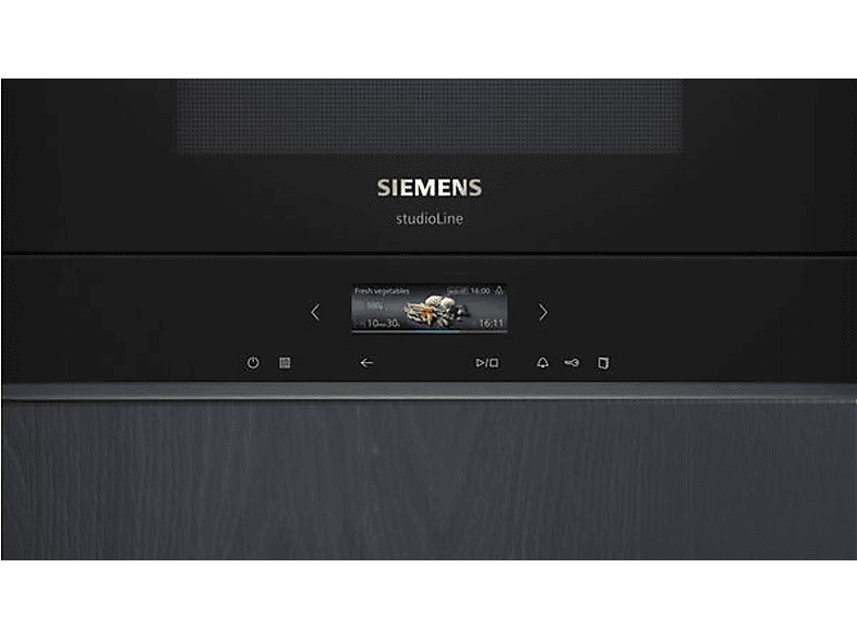 Microondas - Siemens BE732R1B1, 2,050 W, 5 potencia, 21 l