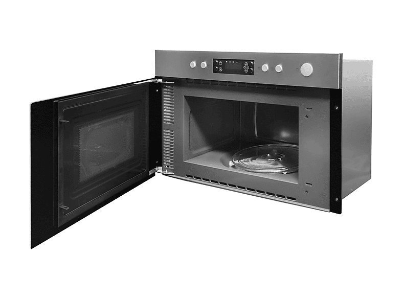 Microondas - Indesit MWI 6211 IX, 1300 W, 4 potencia, 22 l, Grey