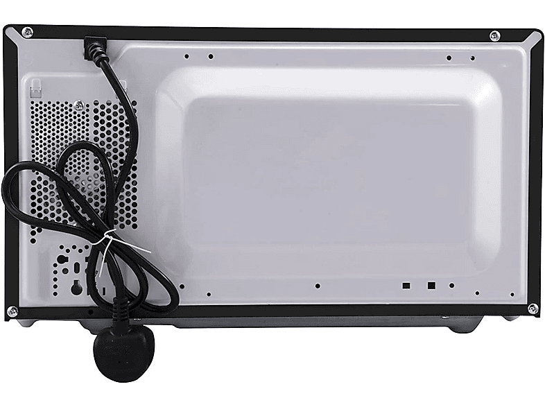 Microondas libre instalación - Sharp R670BK, 800 W, 10 potencia, 20 l, Negro