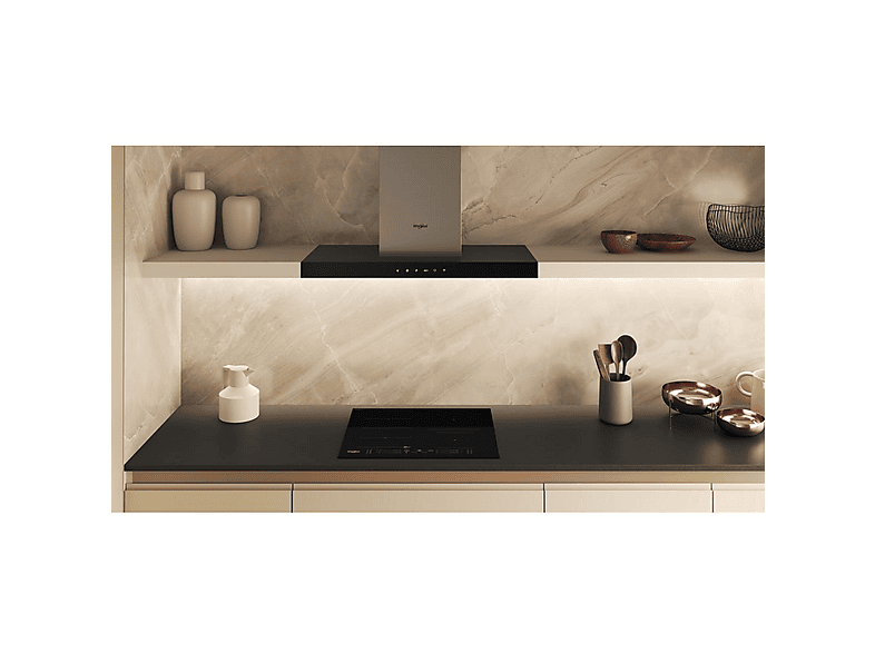 Placa de inducción - Whirlpool WF S5060 CPBF, 4 zona(s) zonas, 590 mm, Black
