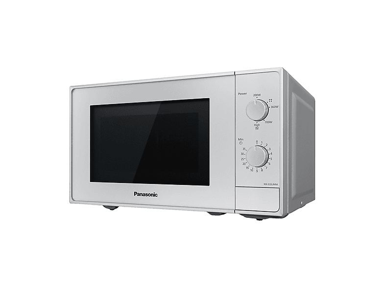 Microondas libre instalación - Panasonic NN-E22JMMEPG, 800 W, 5 potencia, 20 l, Gris