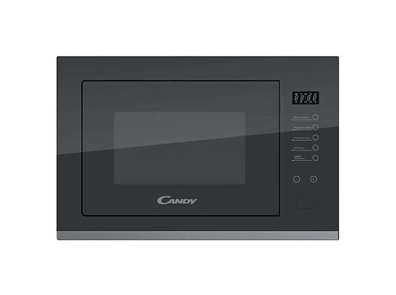 Microondas integrable - Candy 38900666, 900 W, 8 potencia, 25 l, Negro