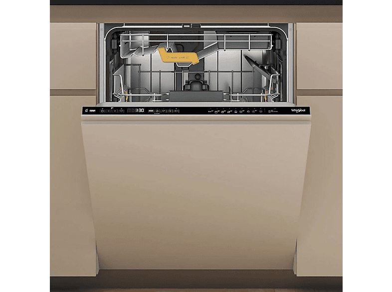 Lavavajillas integrable 60 cm - Whirlpool WH8IPB14AM6L0, 14 servicios, 10 programas, 598 mm, Inox panelable