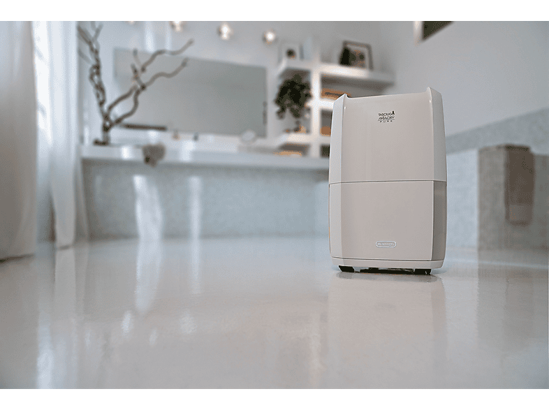 Deshumidificador - De Longhi, De'Longhi DDSX220, 436 W, Extracción 20 l/día, Capacidad 5 l, Superficie 90 m³, Programable, 3 velocidades, Blanco