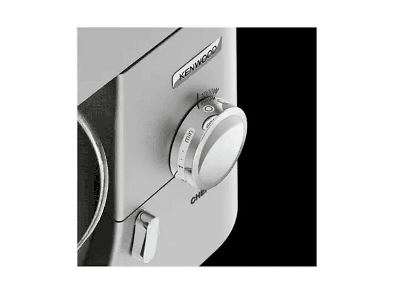 Robot amasador - Kenwood CHEF KVC3100S, 1000 W, 4,6 l, Plata