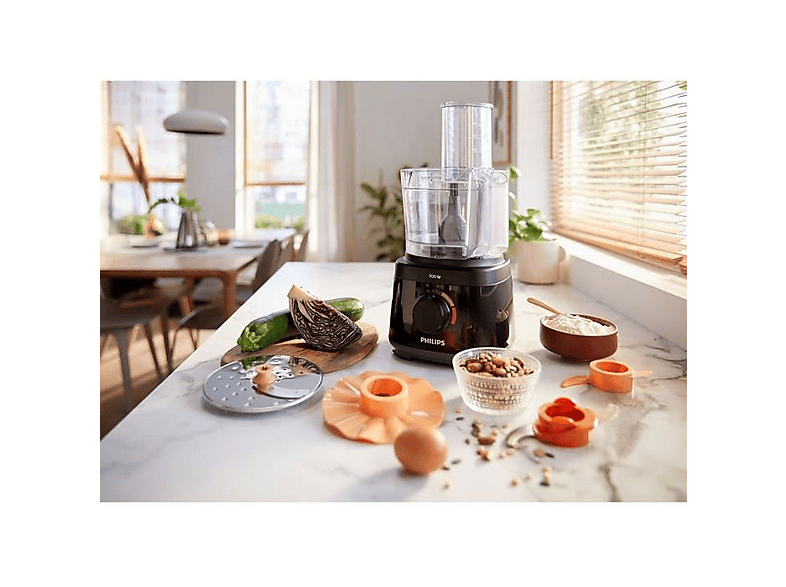 Robot de cocina - Philips HR7320/00, 700 W, Blanco
