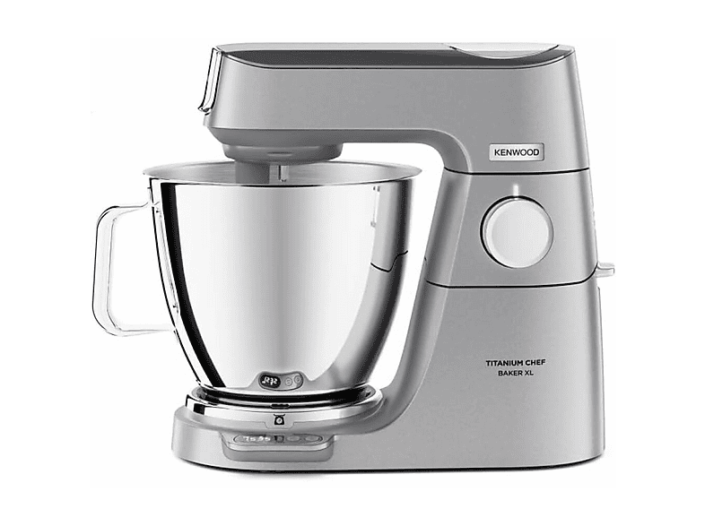 Robot amasador - Kenwood KVL85124SI, 1200 W, 7 l, Acero inoxidable