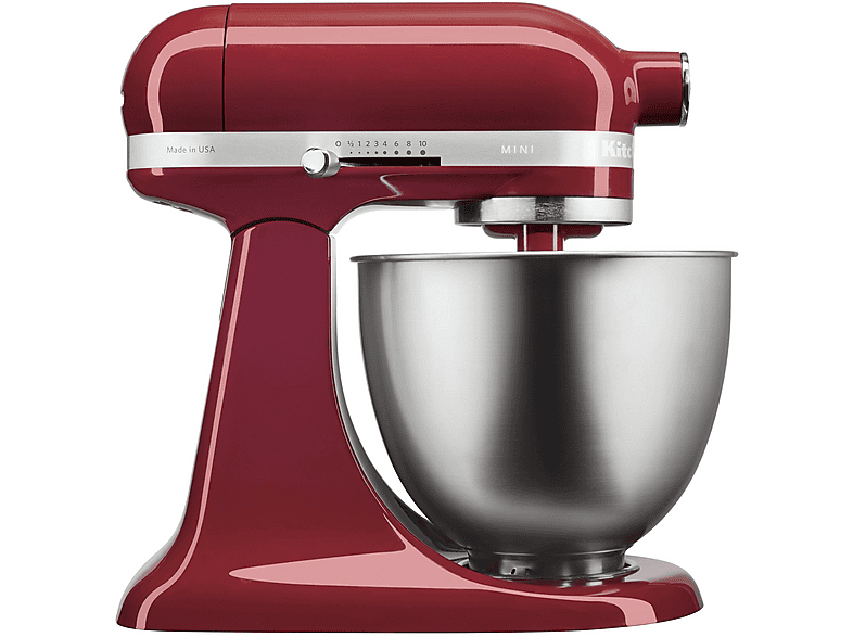 Robot de cocina - KitchenAid 1009.02, 250 W, 3,3 l, Rojo