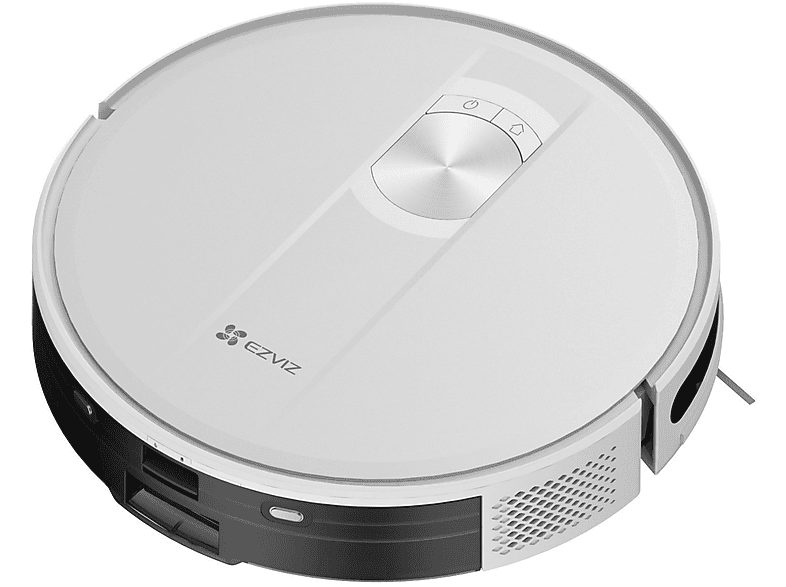 Robot aspirador - EZVIZ 314100022, 30 W, Potencia de succión 2,7 kPa, Depósito 550 ml, Autonomía 190 min, Negro