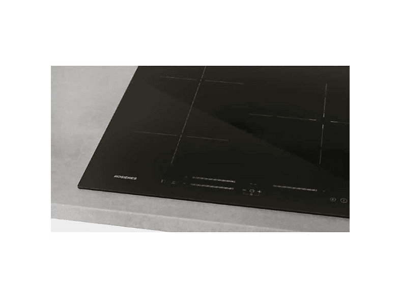 Placa de inducción - Rosieres RI633CBB, 3 zone(s) zonas, 590 mm, Negro