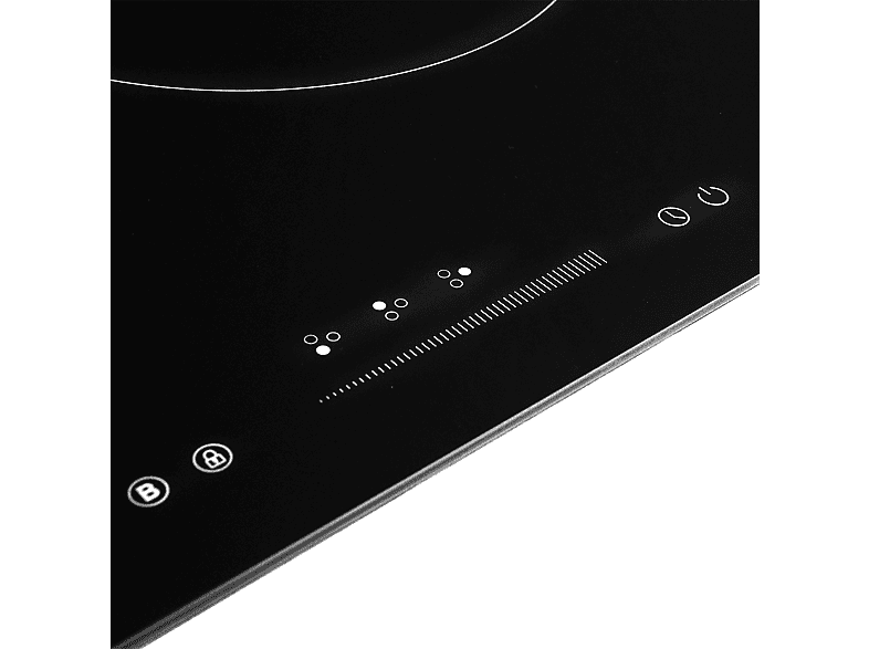 Placa de inducción - Sogo BIH-SS-24005, 3 zonas, 590 mm, Negro