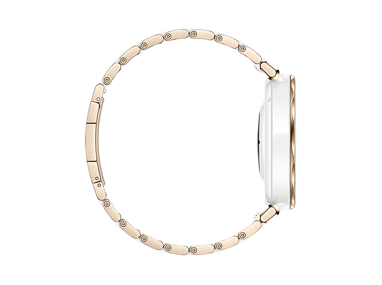 Smartwatch - Huawei GT5 PRO 42MM CERAMIC TITANIUM, 130–190 mm, Titanio y cerámica, Blanco